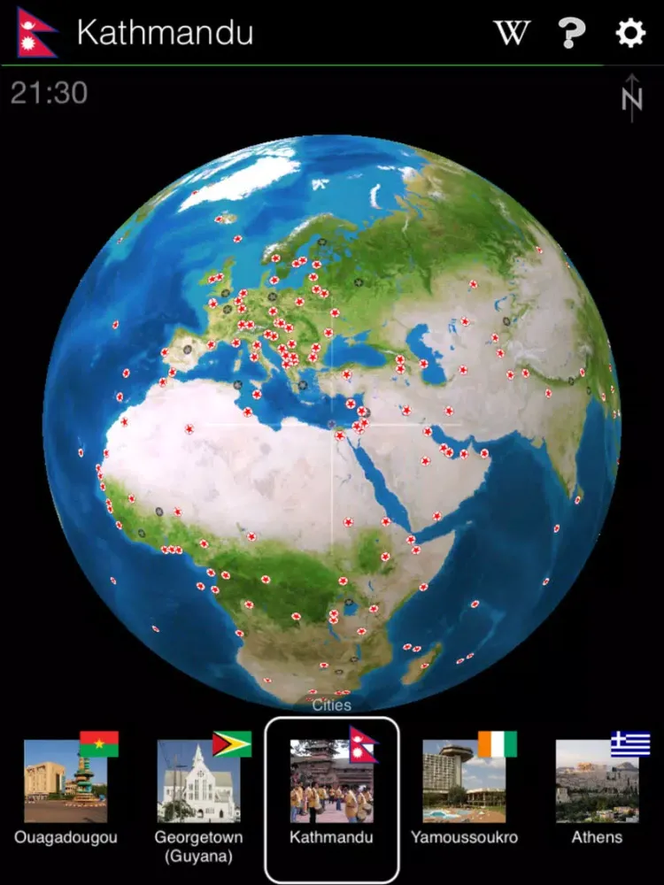 Capturas de tela do Your World for Education iPad 