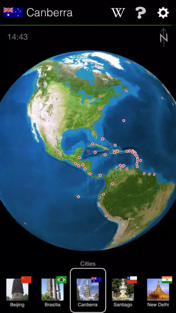 Capturas de tela do Your World for Education
