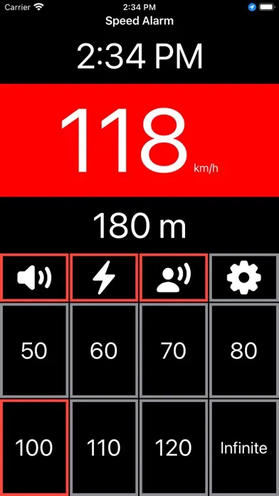 Speed Alarm - Drive Safe应用截图