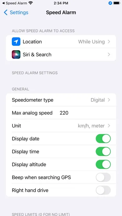 Speed Alarm - Drive Safe应用截图