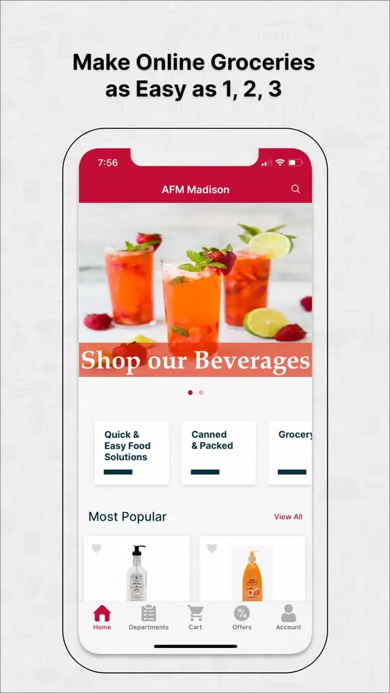 Capturas de pantalla de Associated Market Madison