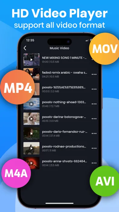 Tangkapan layar Video Player : Movie Player
