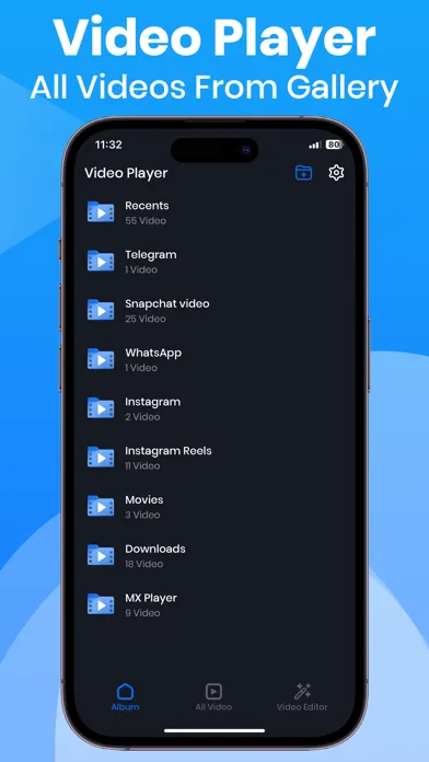 Tangkapan layar Video Player : Movie Player