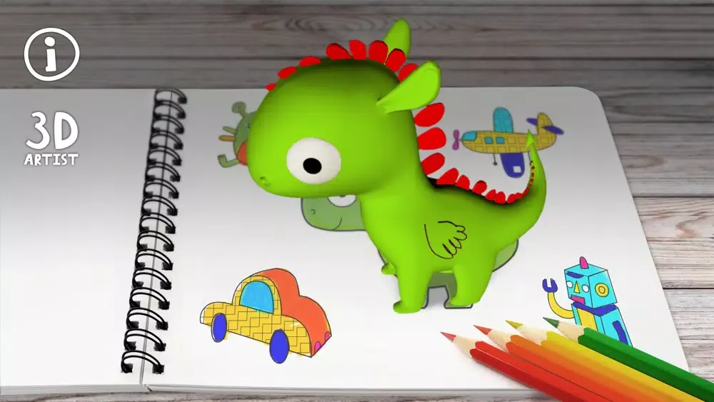 Capturas de pantalla de 3D Artist