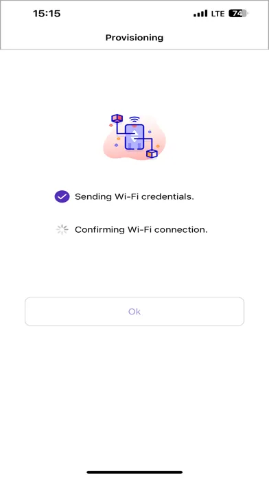 Tangkapan layar Motus Secure Provisioning