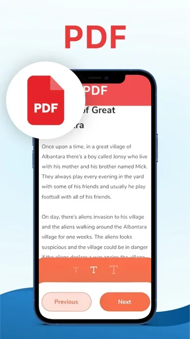 Capturas de tela do All Document Reader : Read PDF