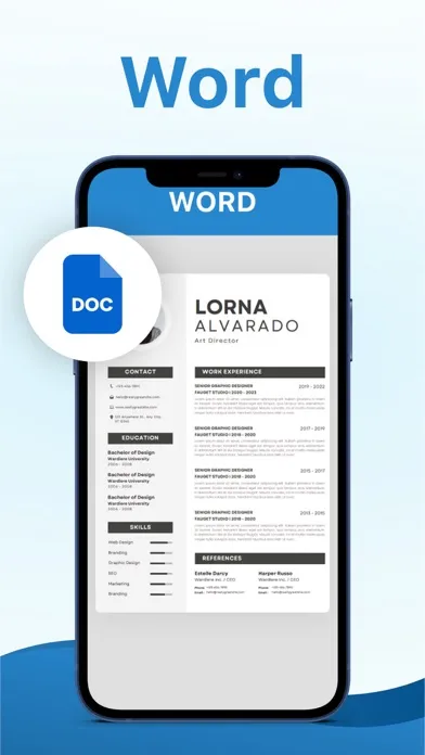 Capturas de tela do All Document Reader : Read PDF