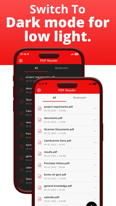Tangkapan skrin PDF Reader - All PDF Viewer