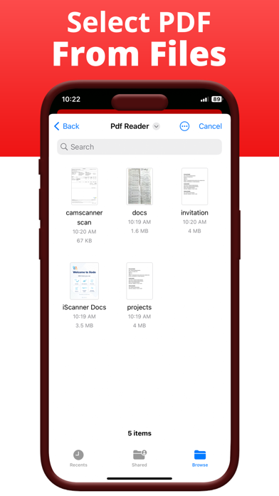 Capturas de pantalla de PDF Reader - All PDF Viewer