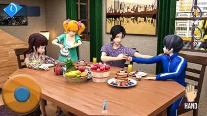 Captures d'écran de Virtual Anime Dad & Mother Sim