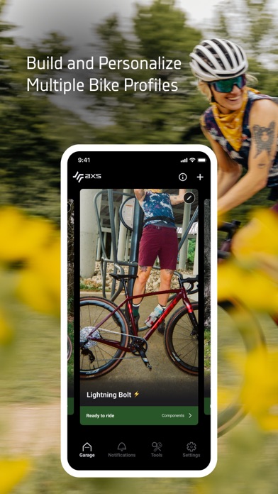 Screenshot di SRAM AXS