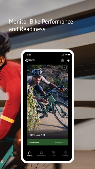 Screenshot di SRAM AXS