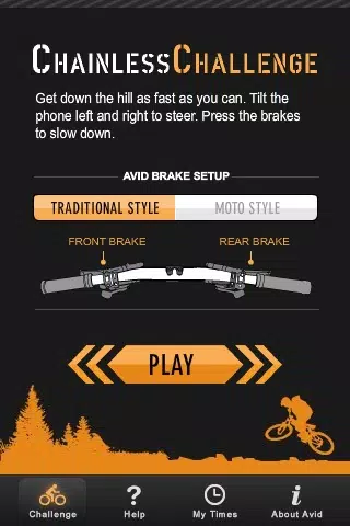 Zrzuty ekranu AVID Chainless Challenge