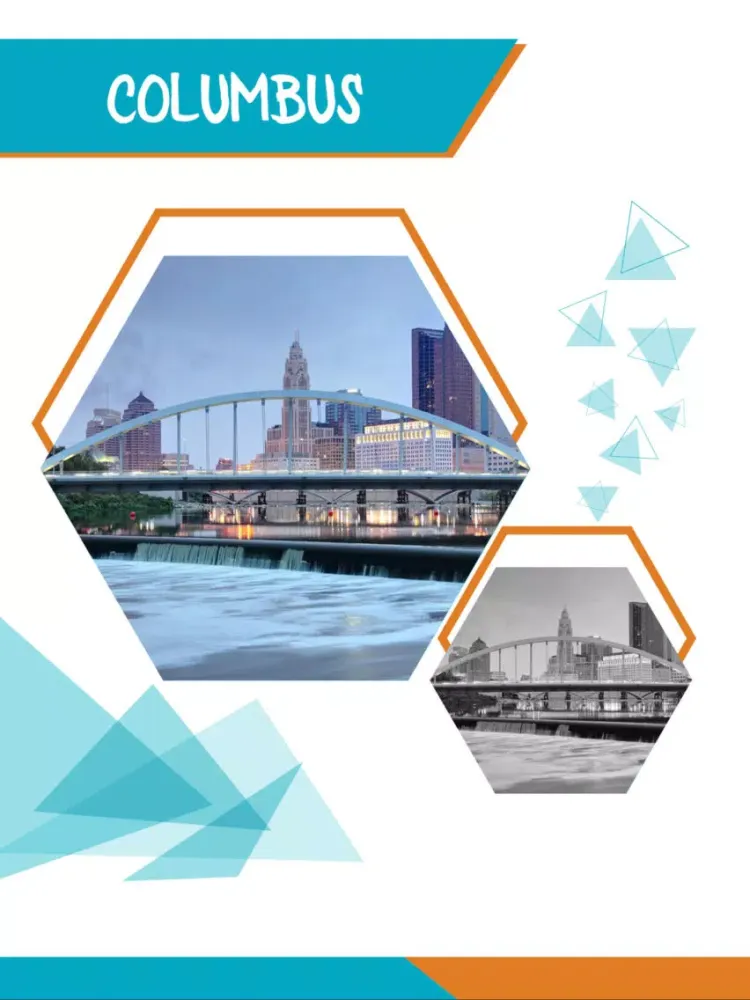 Capturas de tela do Columbus City Guide iPad 