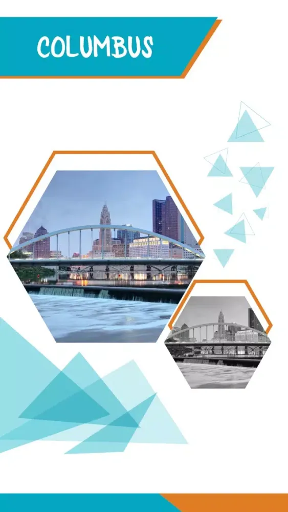 Capturas de tela do Columbus City Guide