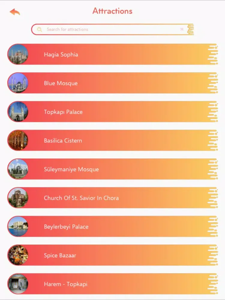 Скриншоты Istanbul City Travel Guide iPad 