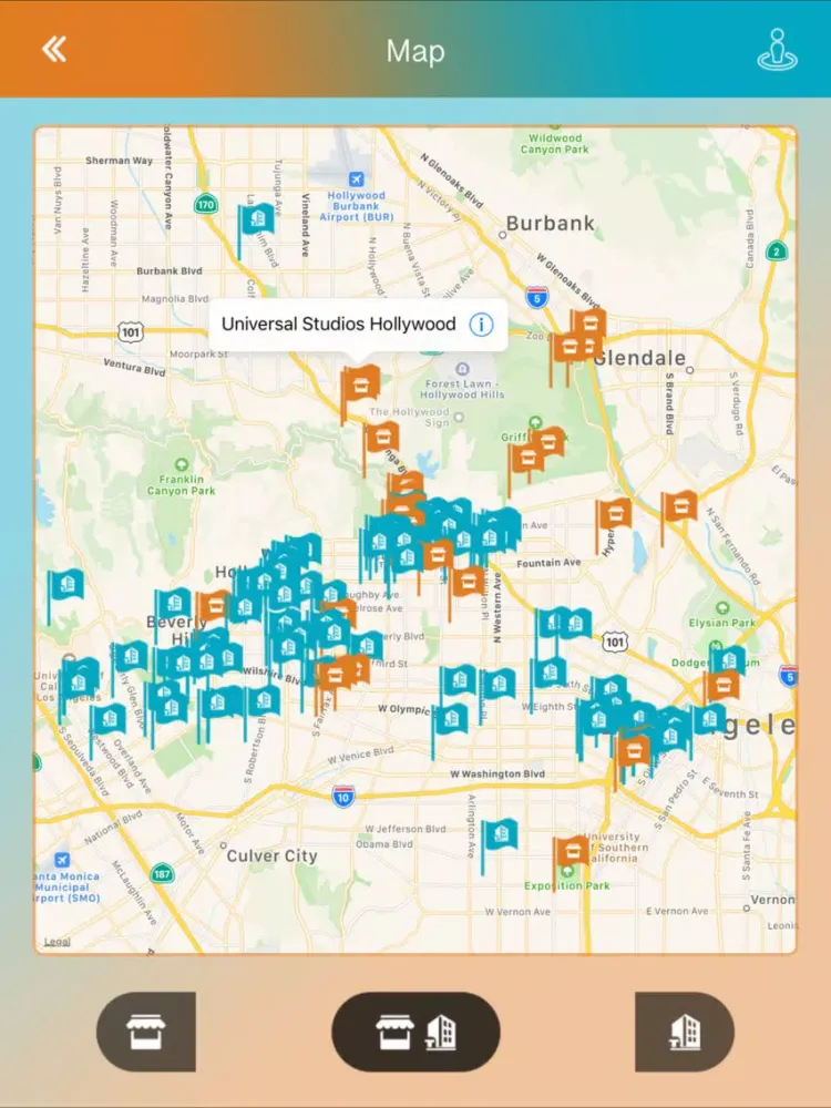 Zrzuty ekranu Los Angeles Offline Guide iPad 