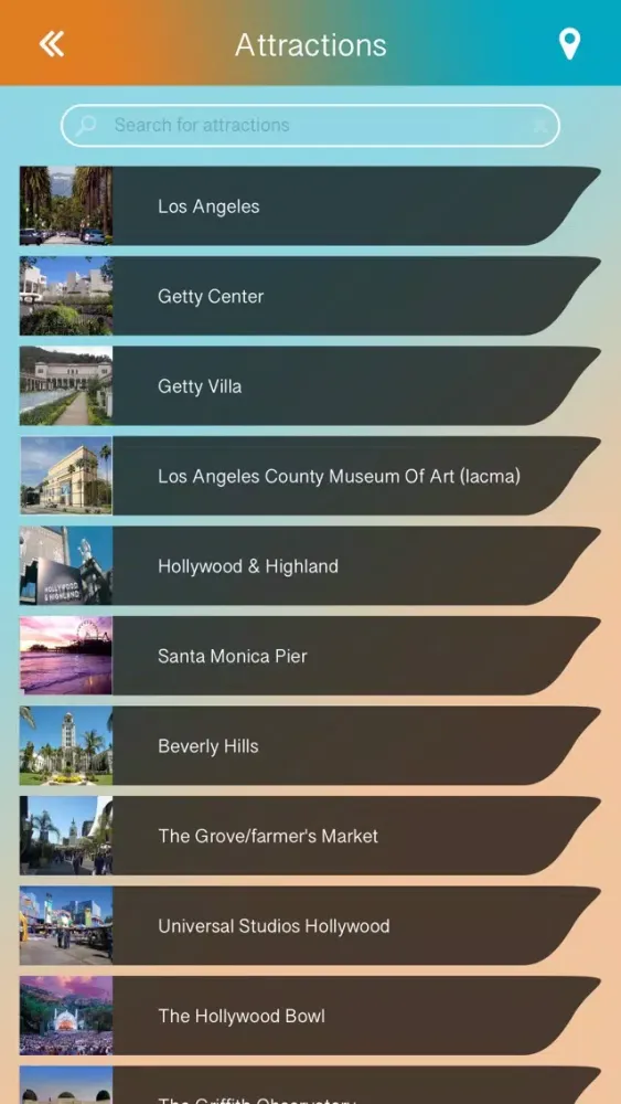 Zrzuty ekranu Los Angeles Offline Guide