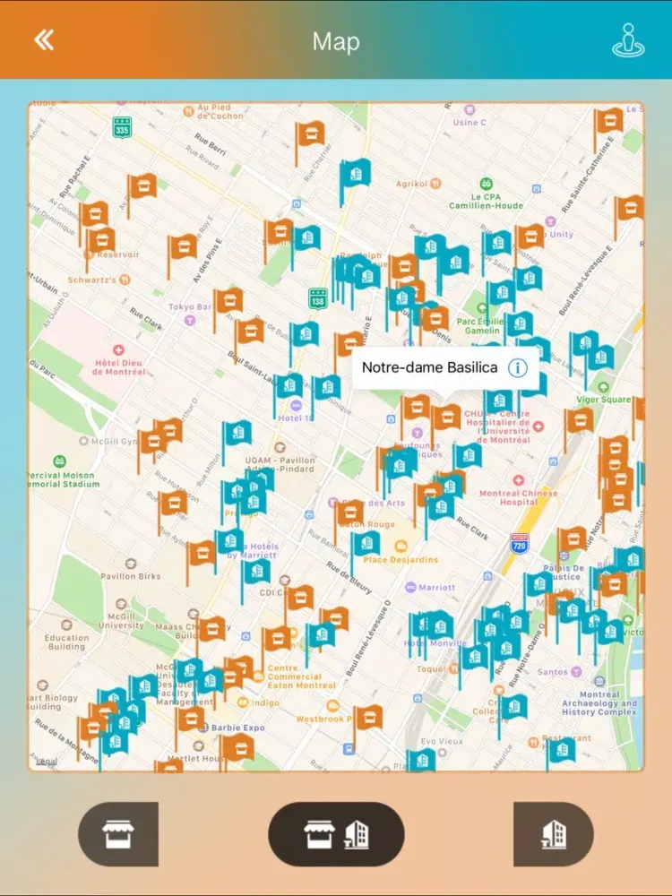 Capturas de pantalla de Montreal Offline Guide iPad 