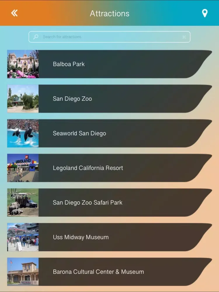 Скриншоты San Diego Offline Guide iPad 