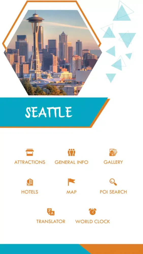 Capturas de tela do Seattle Offline Guide