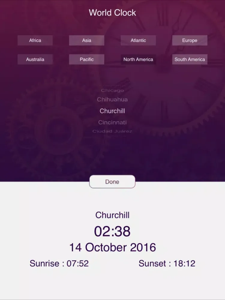 Скриншоты Smart World Clock iPad 
