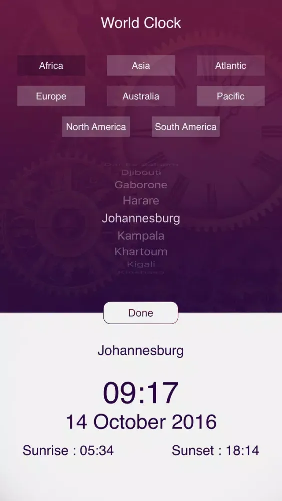 Скриншоты Smart World Clock