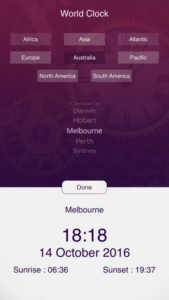 Скриншоты Smart World Clock