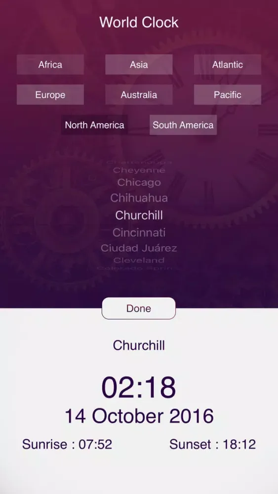 Скриншоты Smart World Clock