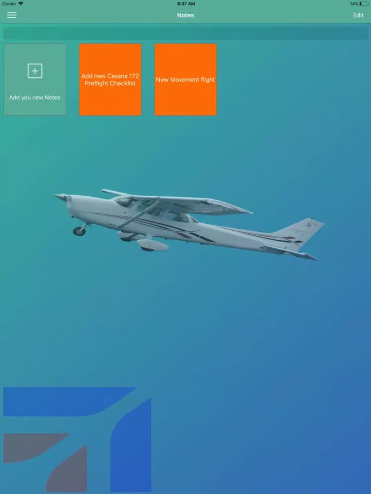 Zrzuty ekranu Cessna 172 Preflight Checklist iPad 