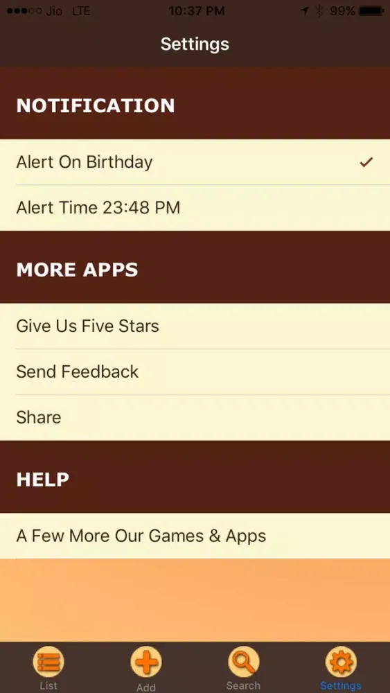 Birthday Lite Screenshots