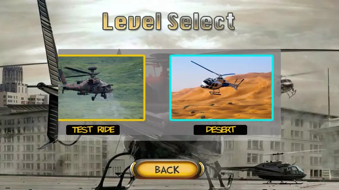 Tangkapan skrin Helicopter Rising
