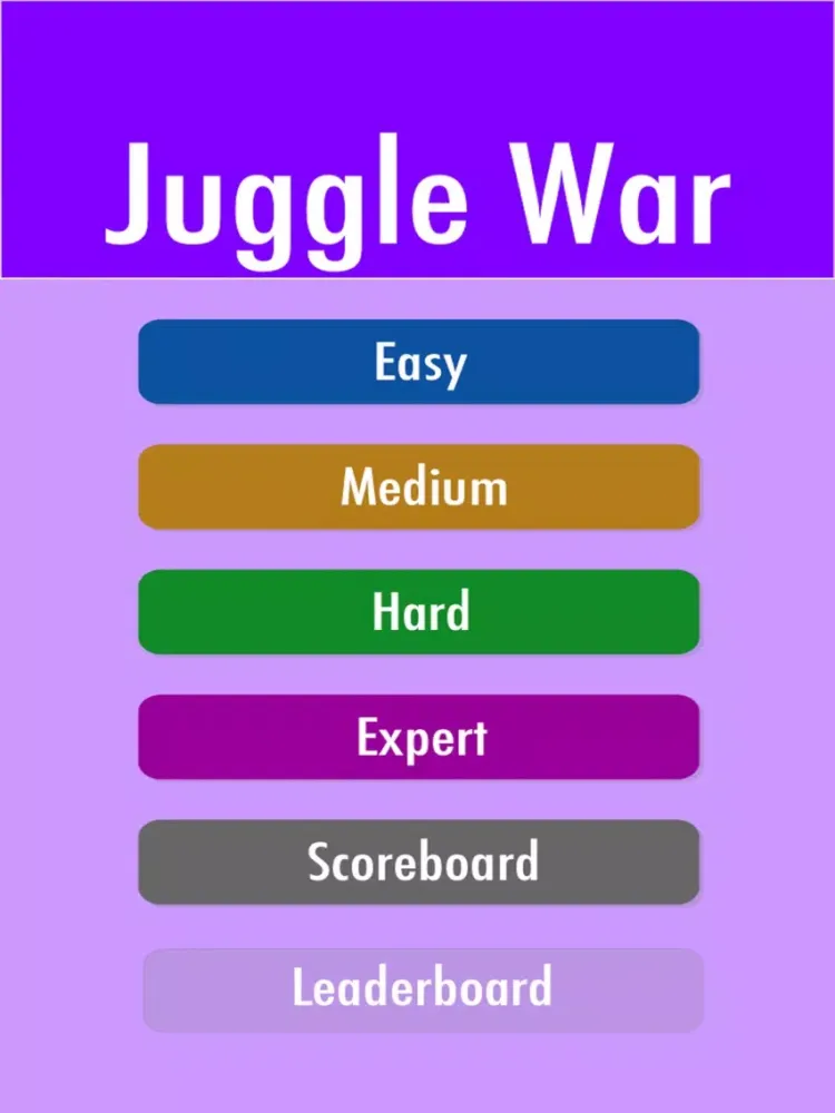 تصاویر Juggle War iPad 