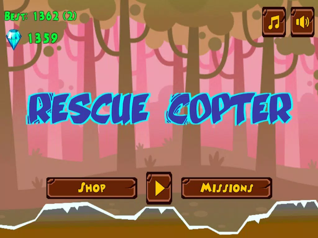 Rescue Copter Lite iPad  Screenshots