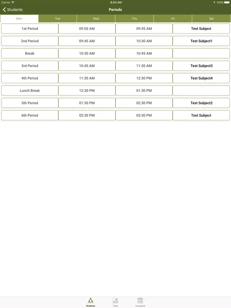 Sree Krishna E M School iPad  스크린샷