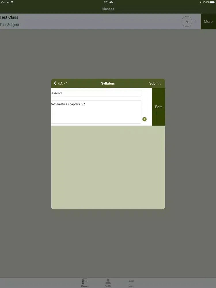 Sree Krishna E M School iPad  스크린샷