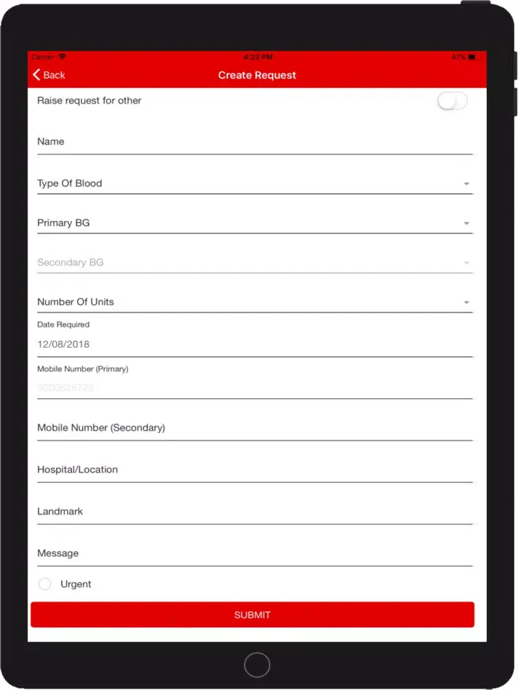 LifePal iPad 應用截圖
