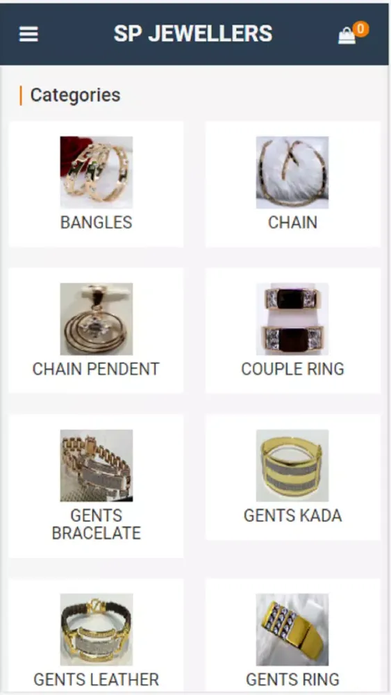 ภาพหน้าจอของ SP Jewellers