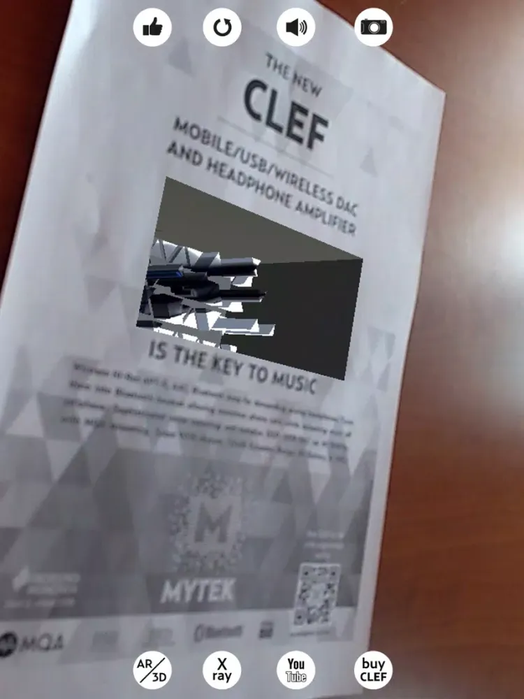 تصاویر Clef AR iPad 