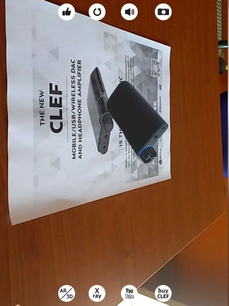 تصاویر Clef AR iPad 