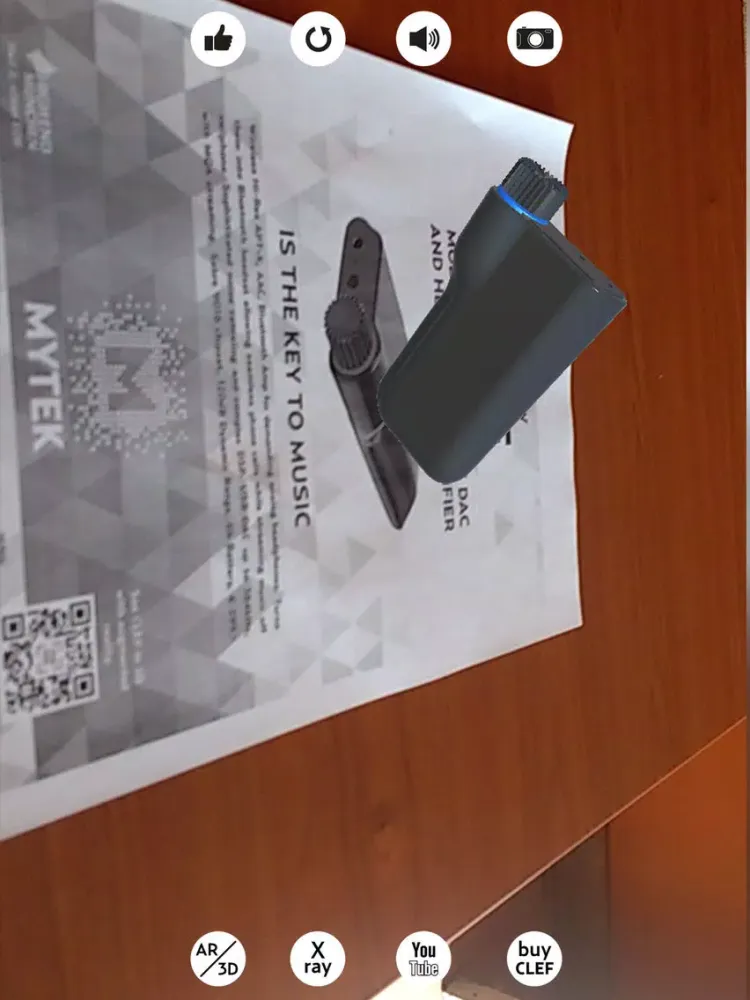 تصاویر Clef AR iPad 