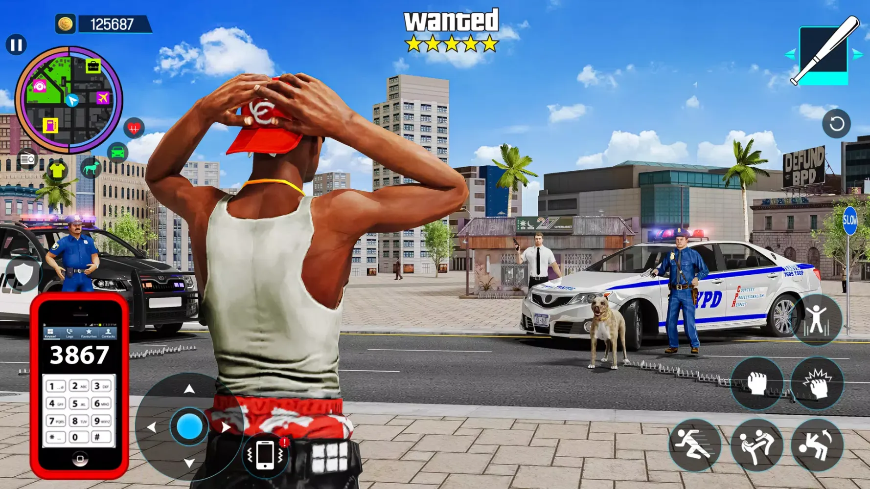 Gangster Mafia City Crime Game應用截圖