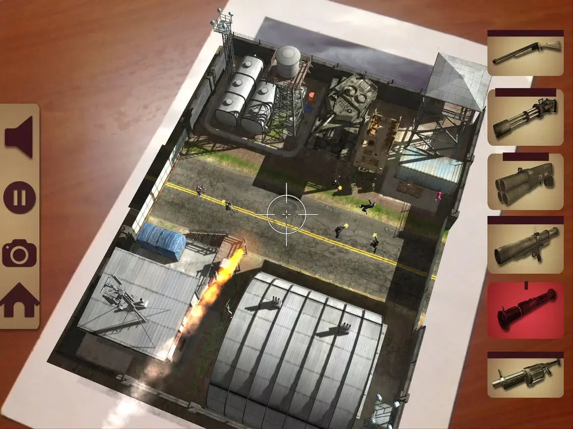 Screenshot di Table Zombies - Augmented Reality game iPad 