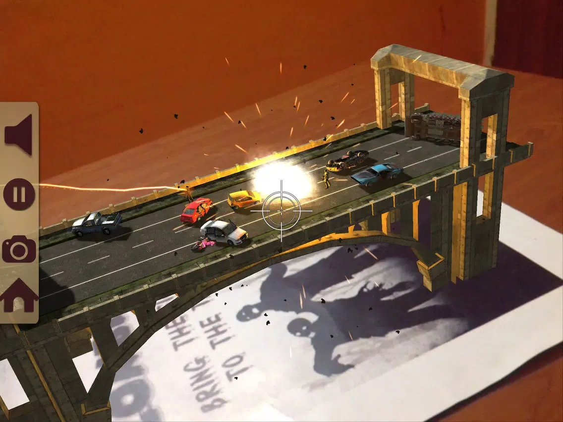 Screenshot di Table Zombies - Augmented Reality game iPad 