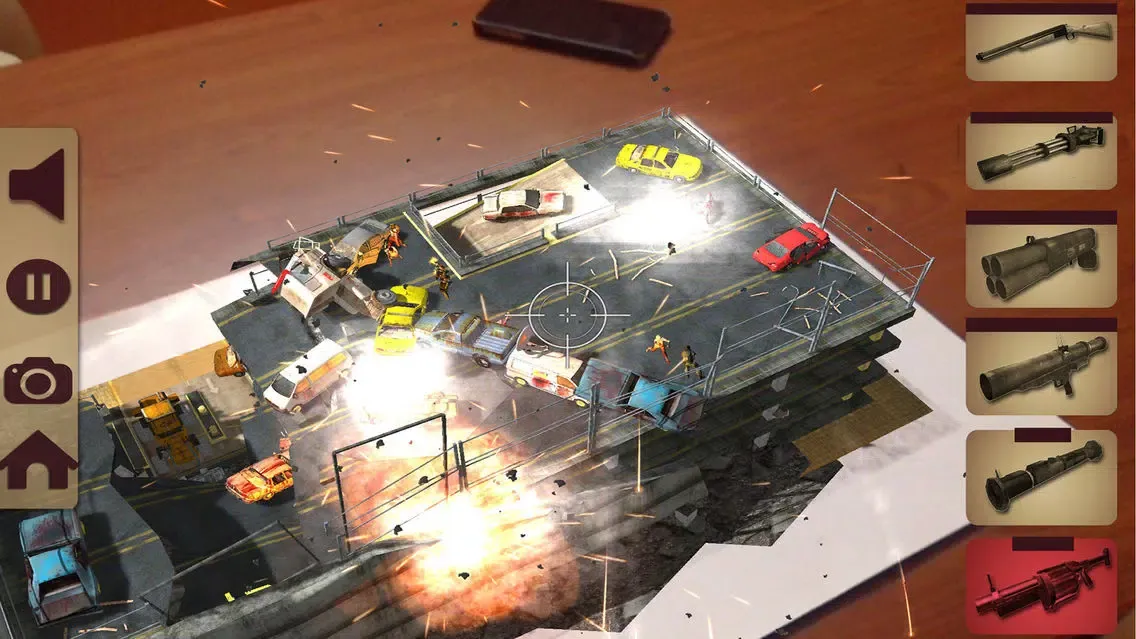 Screenshot di Table Zombies - Augmented Reality game