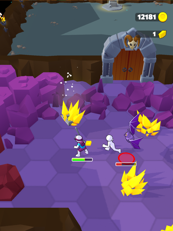 Ảnh chụp màn hình của Adventure Inc. iPad 