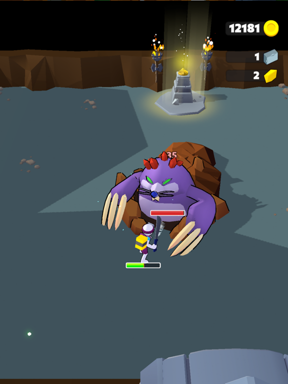 Ảnh chụp màn hình của Adventure Inc. iPad 