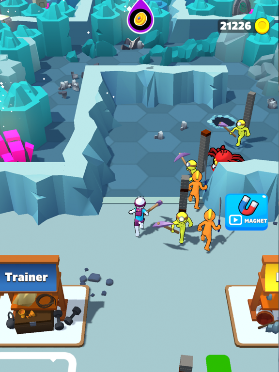 Ảnh chụp màn hình của Adventure Inc. iPad 