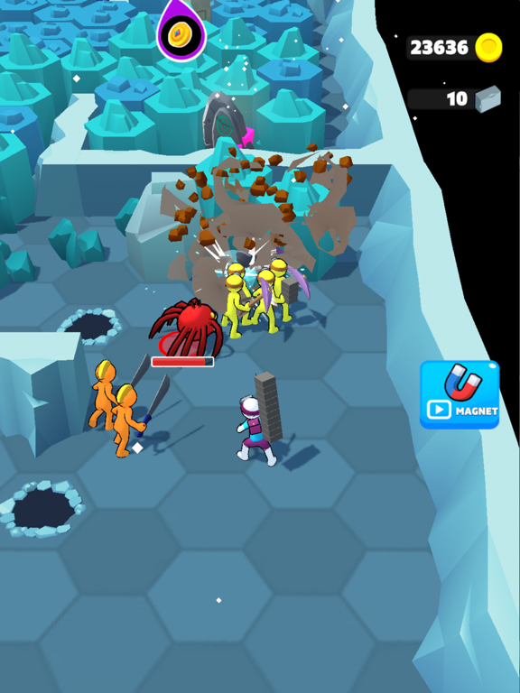 Ảnh chụp màn hình của Adventure Inc. iPad 