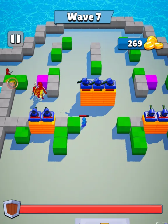 Zrzuty ekranu TD Hero iPad 